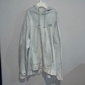 North face distressed sweatshirt